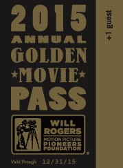 2015 Annual Golden Movie Pass