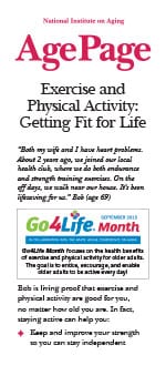 EXERCISE AND PHYSICAL ACTIVITY: GETTING FIT FOR LIFE