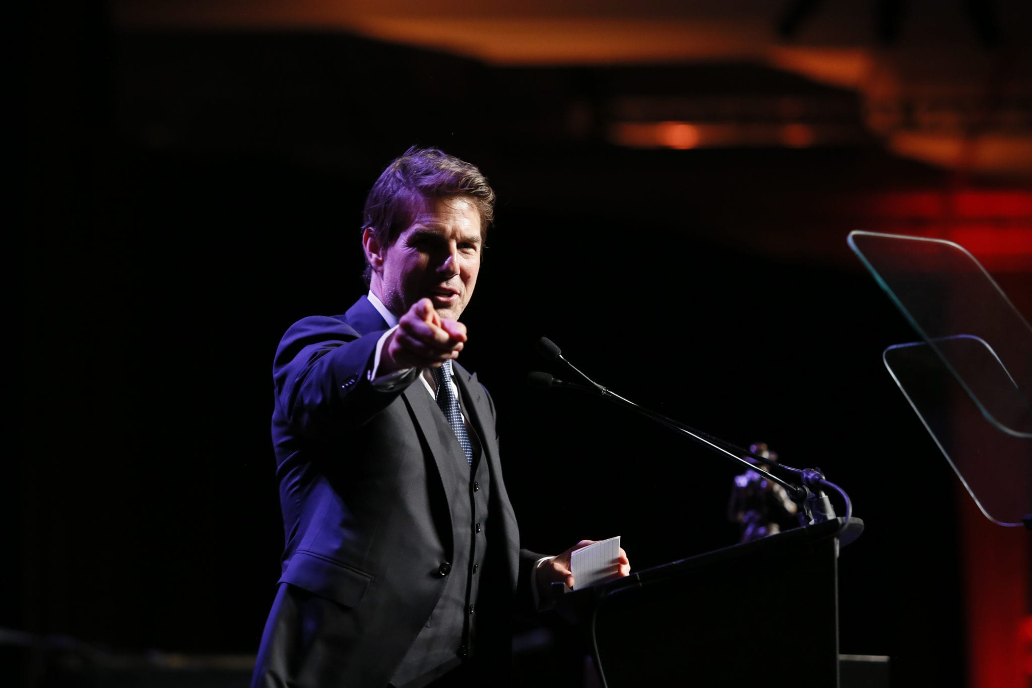 The Will Rogers Motion Picture Pioneers Dinner Honoring Tom Cruise